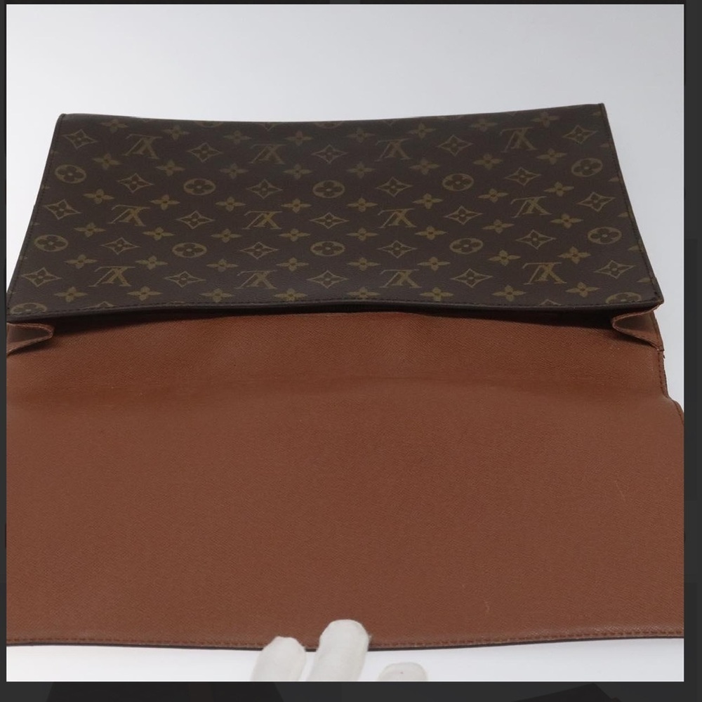 LOUIS VUITTON Monogram Porte Envelope Clutch/Business bag/Laptop bag - Picture 3 of 11